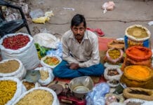 tradiční indické trhy