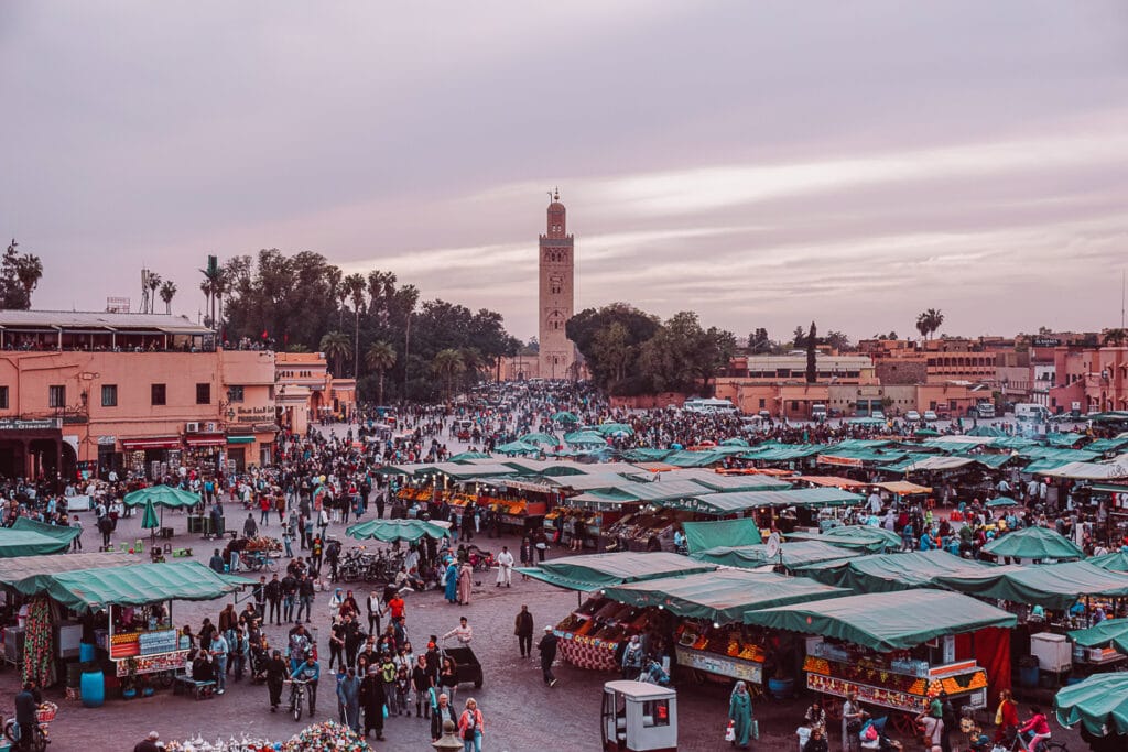 relaxace v hammamu Marrákeš