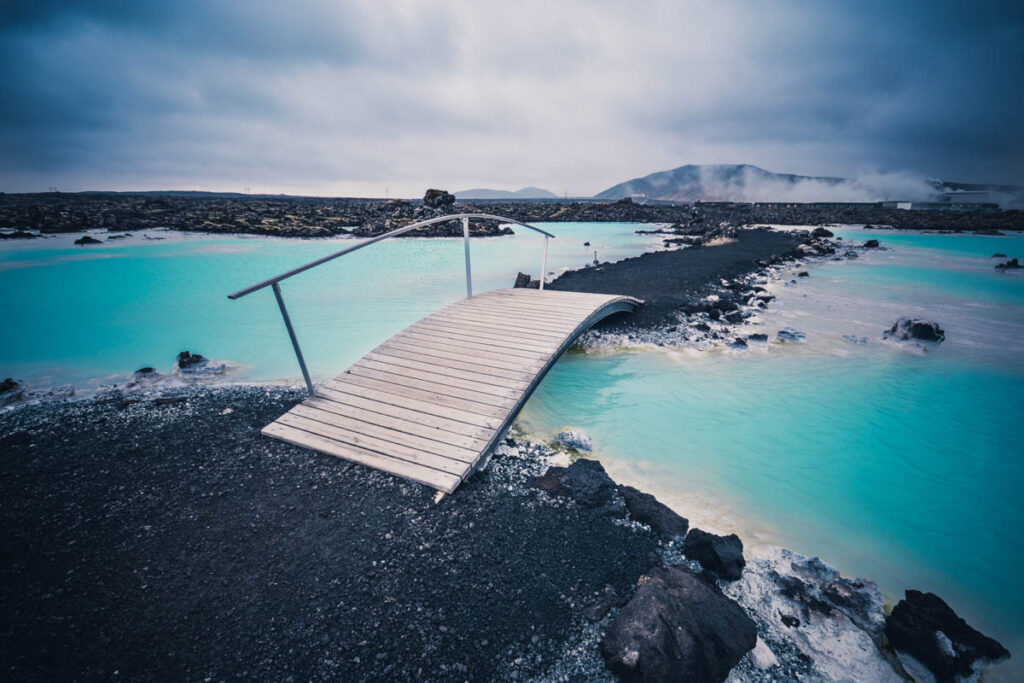 Modrá laguna na Islandu