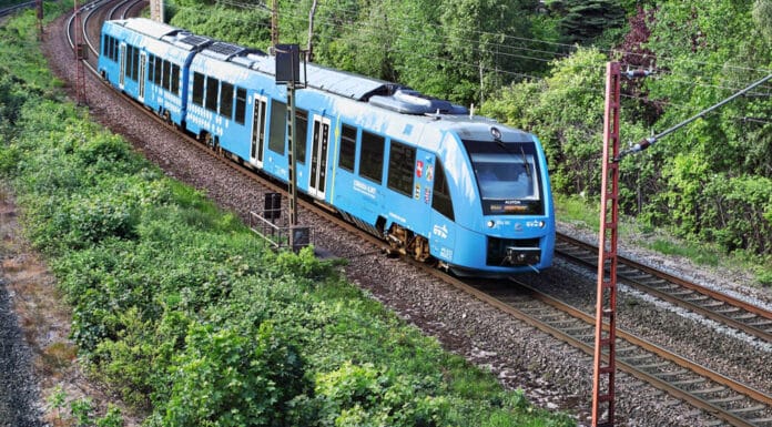 Německý vlak na vodíkový pohon