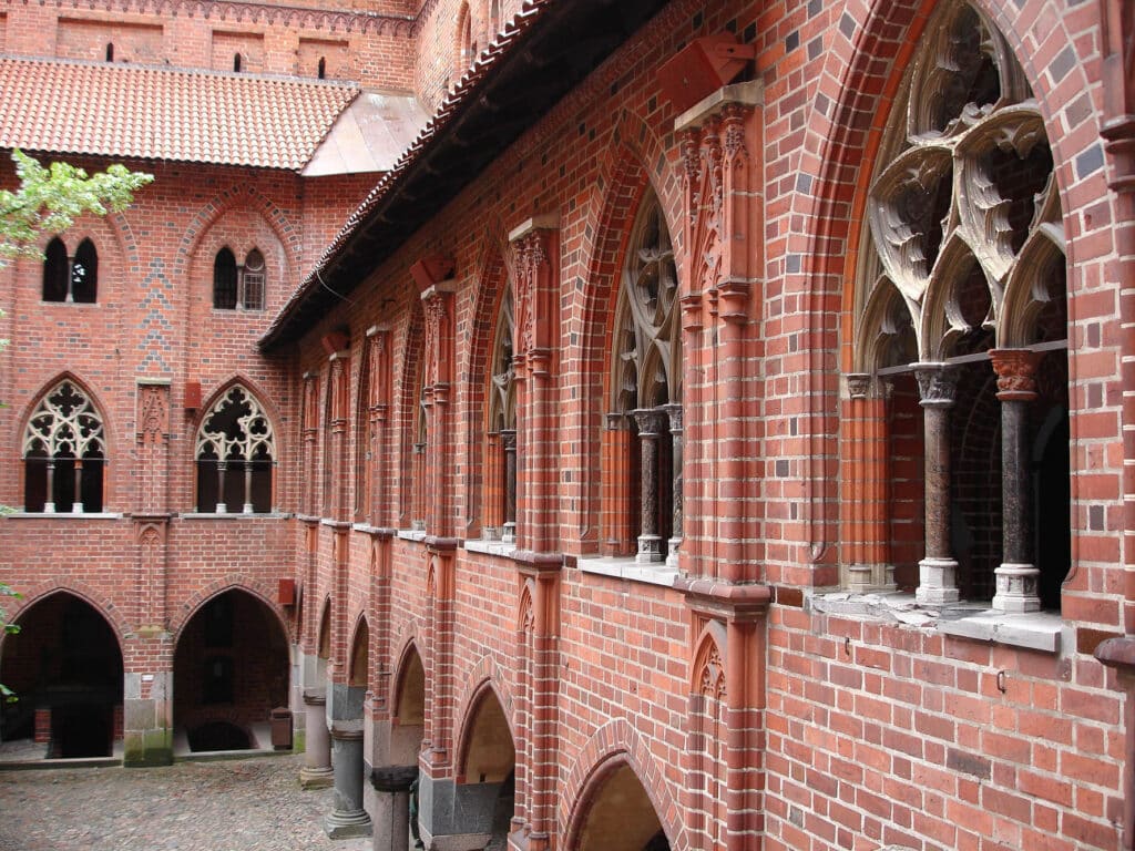 Hrad Malbork v Polsku