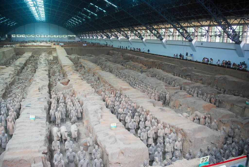 Terakotová armáda hrobka čínského císaře